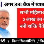 sbi stree shakti package