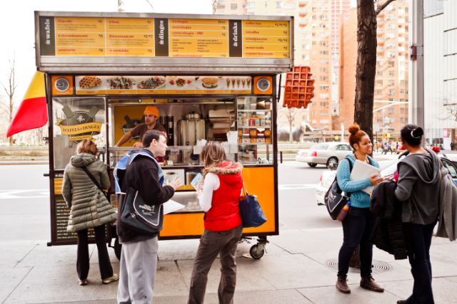 Small Business Ideas street food cart on rent