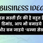 small business ideas Fly Ash Bricks