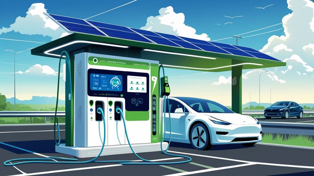 Electric vehicle charging station business