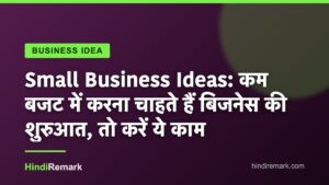 Small Business Ideas: कम बजट में करना चाहते हैं बिजनेस की शुरुआत, तो करें ये काम