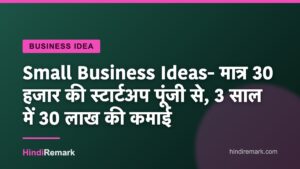 Small Business Ideas- मात्र 30 हजार की स्टार्टअप पूंजी से, 3 साल में 30 लाख की कमाई