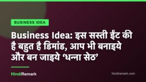 Business Idea: इस सस्‍ती ईंट की है बहुत है डिमांड, आप भी बनाइये और बन जाइये ‘धन्‍ना सेठ’