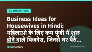 Business Ideas for Housewives in Hindi: महिलाओ के लिए कम पूंजी में शुरू होने वाले बिज़नेस, जिनसे घर बैठे होगी कमाई